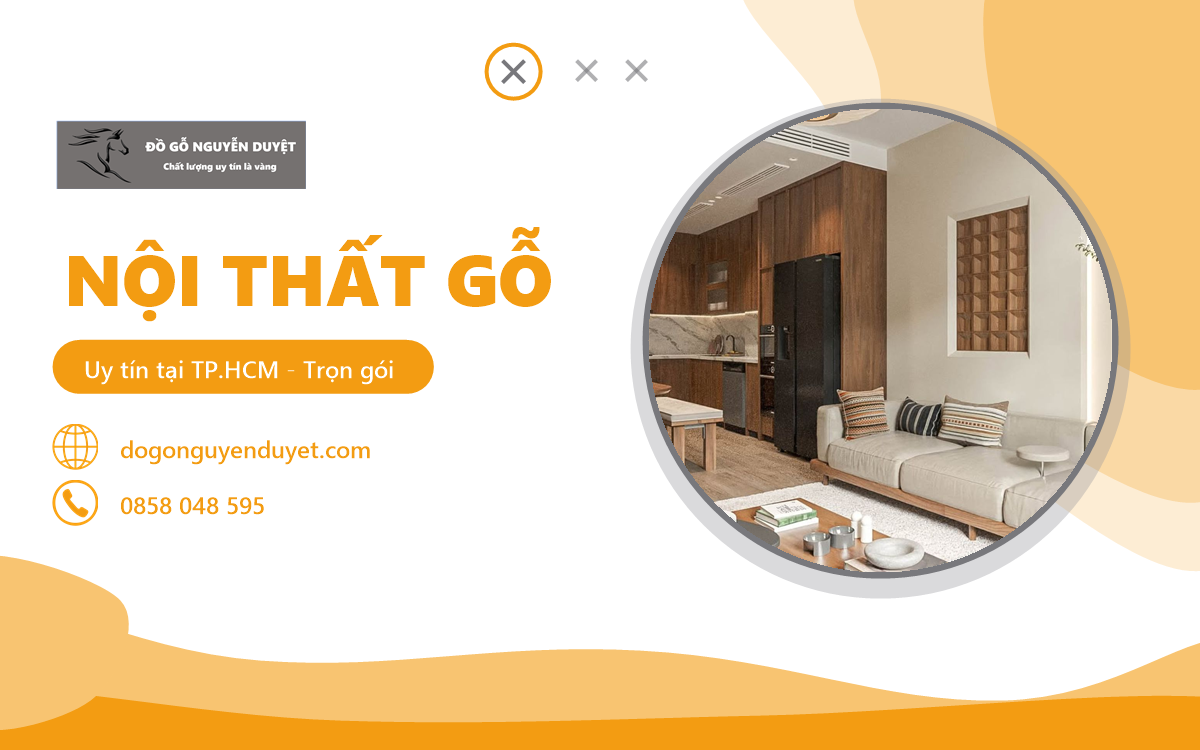 nội thất gỗ uy tín tại HCM