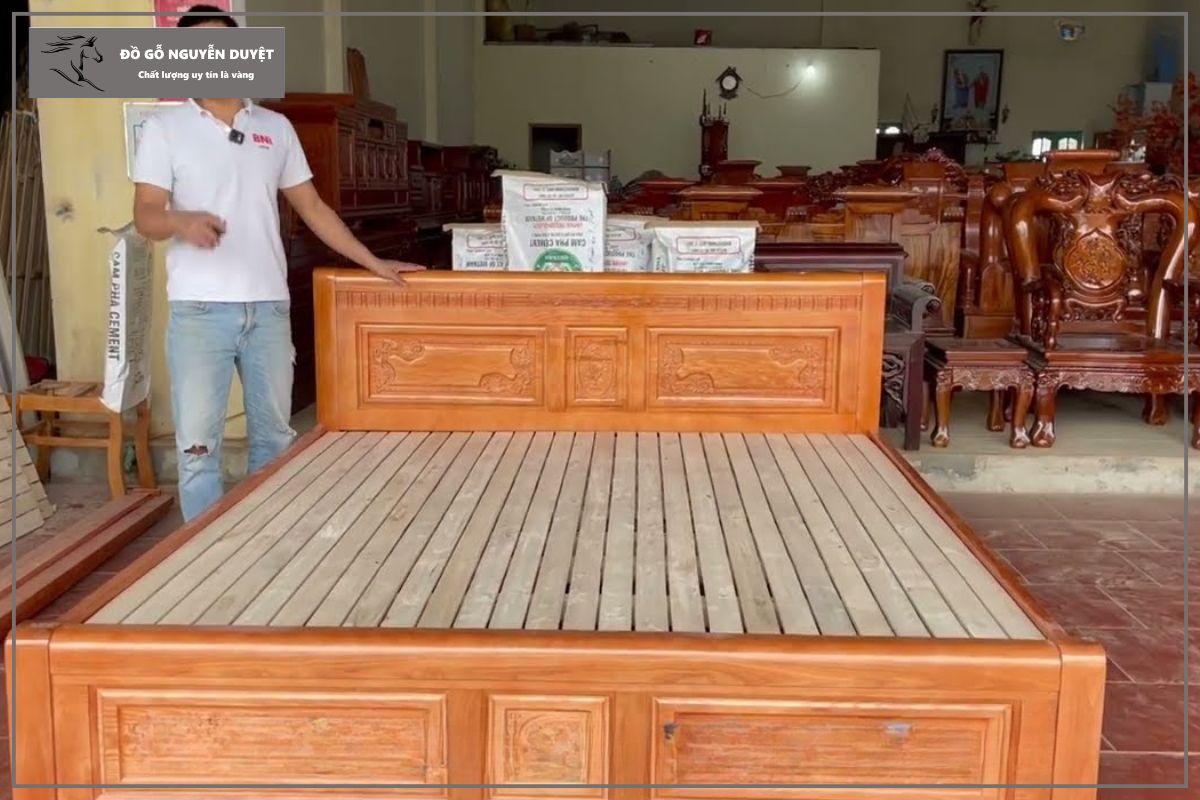 Nhận đóng giường gỗ theo yêu cầu tại Bình Chánh