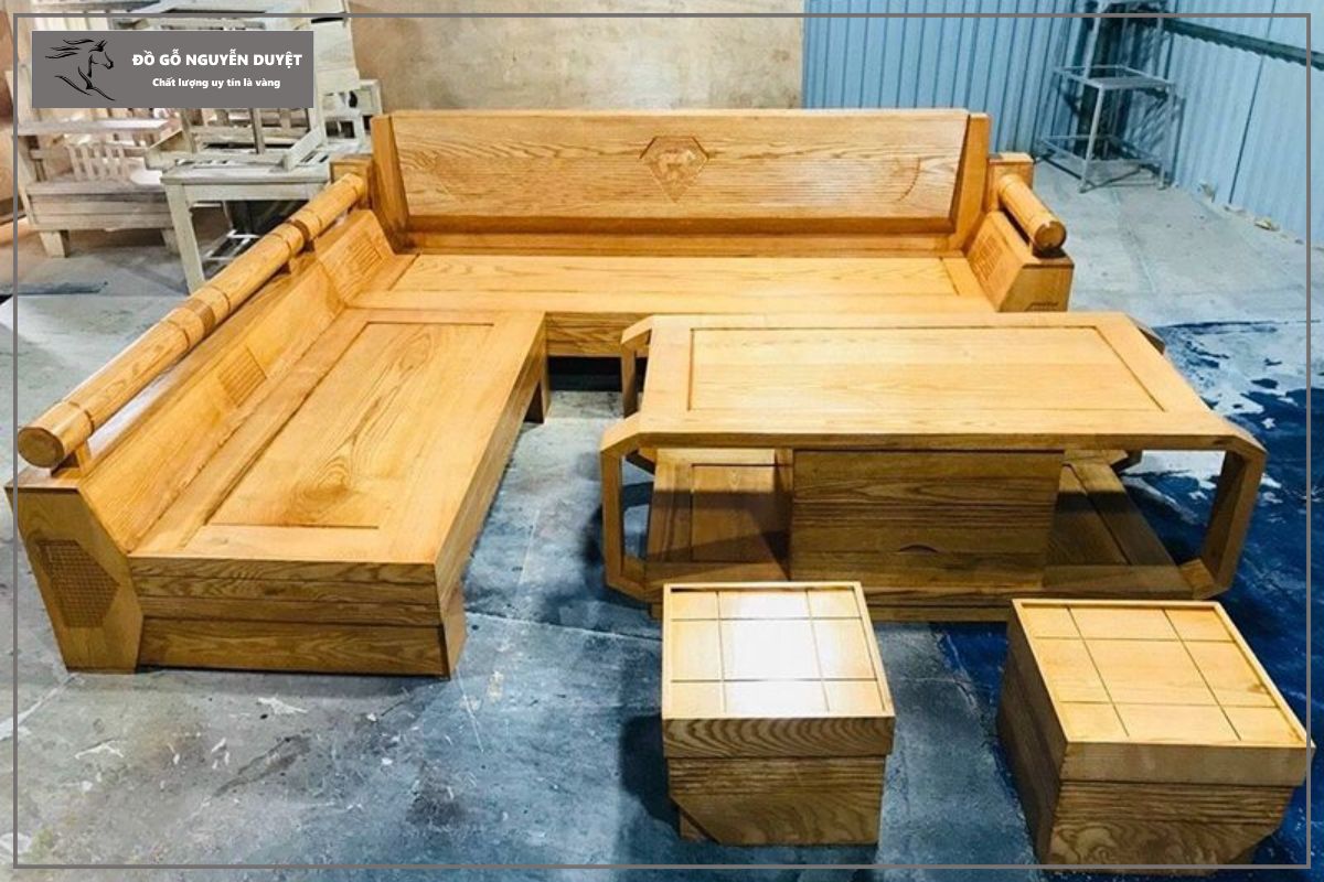 Nhận đóng sofa gỗ theo yêu cầu tại Bình Chánh